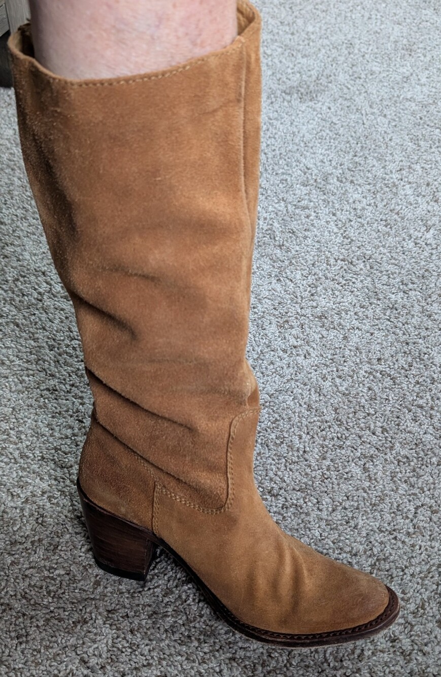 FRYE AND CO. Women's Brown Heeled Boots
